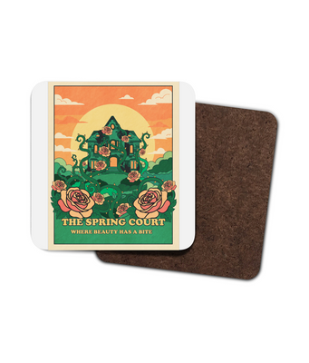 4 Pack The Verdant Reach: Court of Thorns & Bloom Coaster Set (4-Pack)