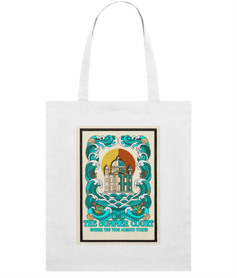 The Azure Reach: Court of Tides & Sun Archive Tote